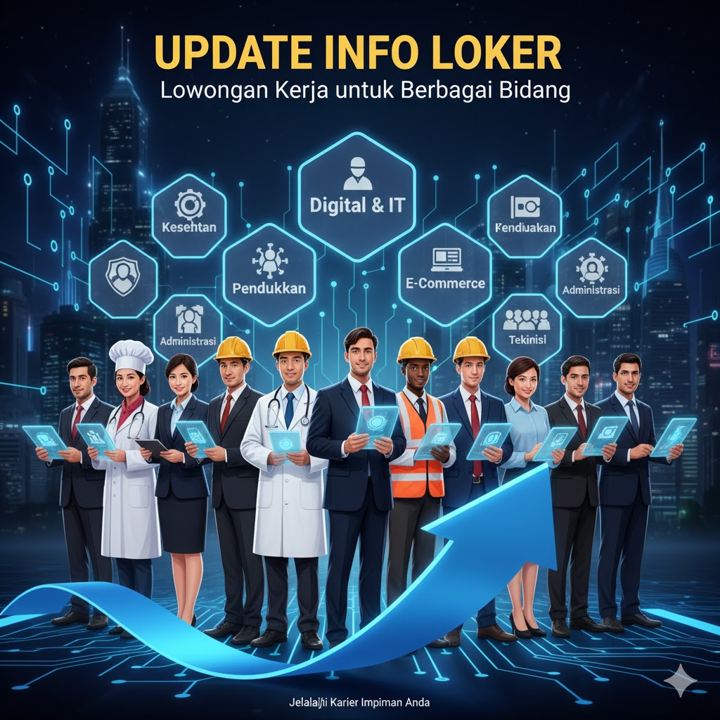 Update Info Loker: Lowongan Kerja untuk Berbagai Bidang