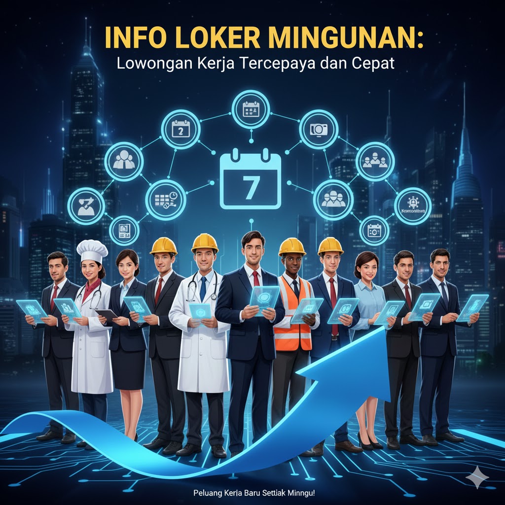 Info Loker Mingguan: Lowongan Kerja Terpercaya dan Cepat