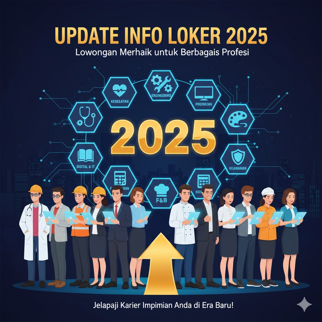 Update Info Loker 2025: Lowongan Menarik untuk Berbagai Profesi
